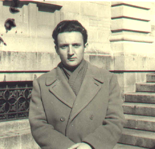 Aldo nel 1957 (alla laurea)